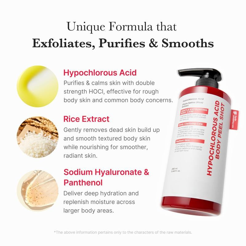 Hypochlorous Acid Rice Peel Shot